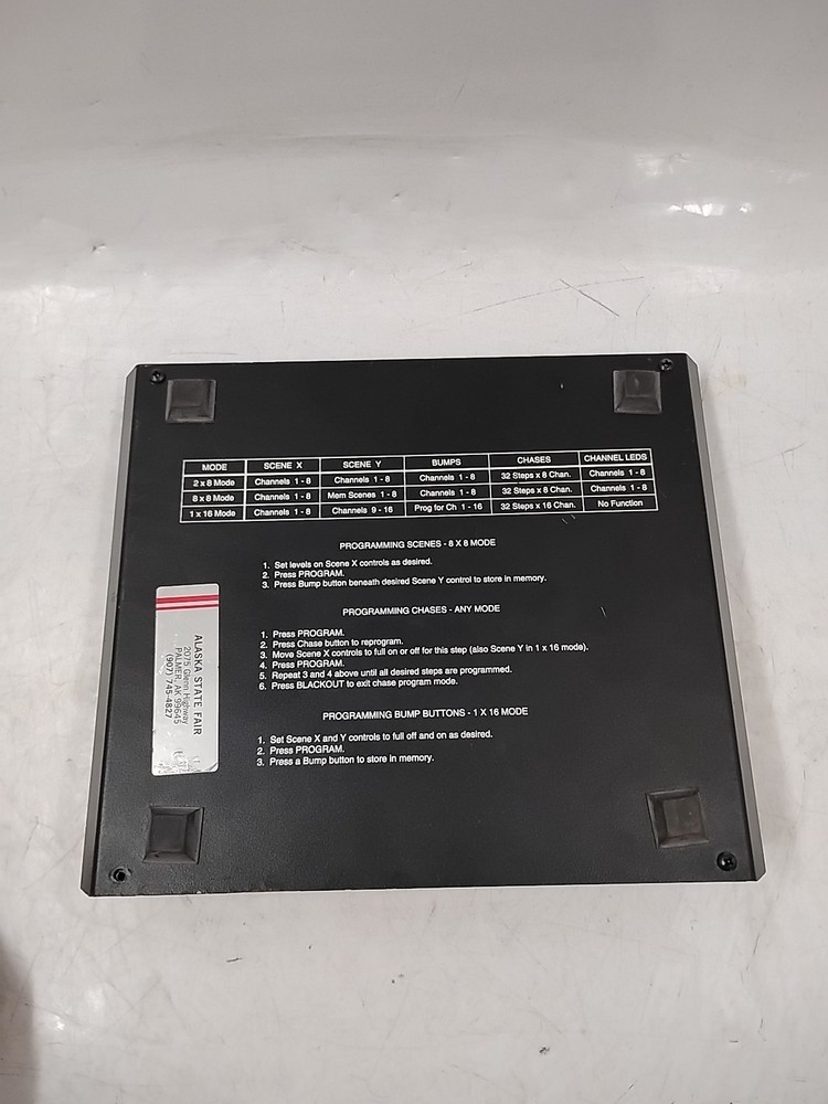 NSI MC 7008 8-16 Channel Digital Memory Lighting Controller [AS-IS] EB-20086