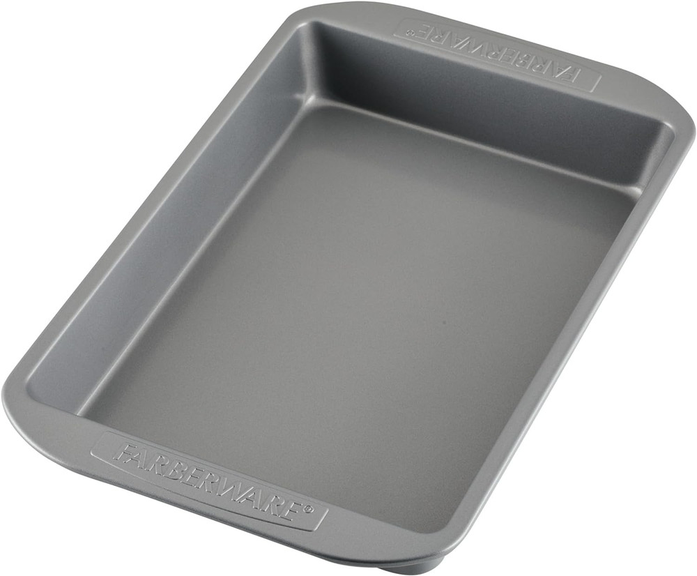 Farberware 9x13 Inch Nonstick Baking Pan - Gray Rectangular Cake Pan
