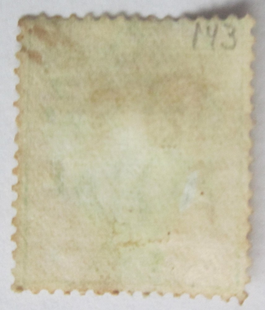 SG434 King George V ½d Green