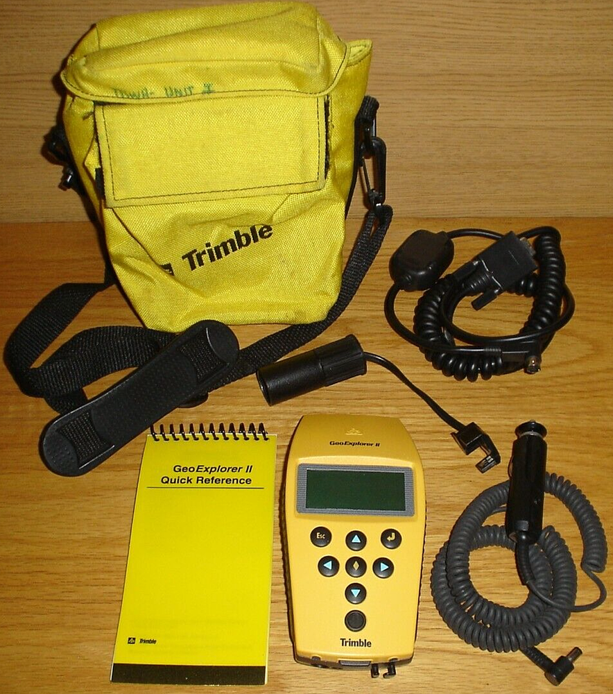 Trimble GeoExplorer II Pocket Sized Mapping System GPS Receiver