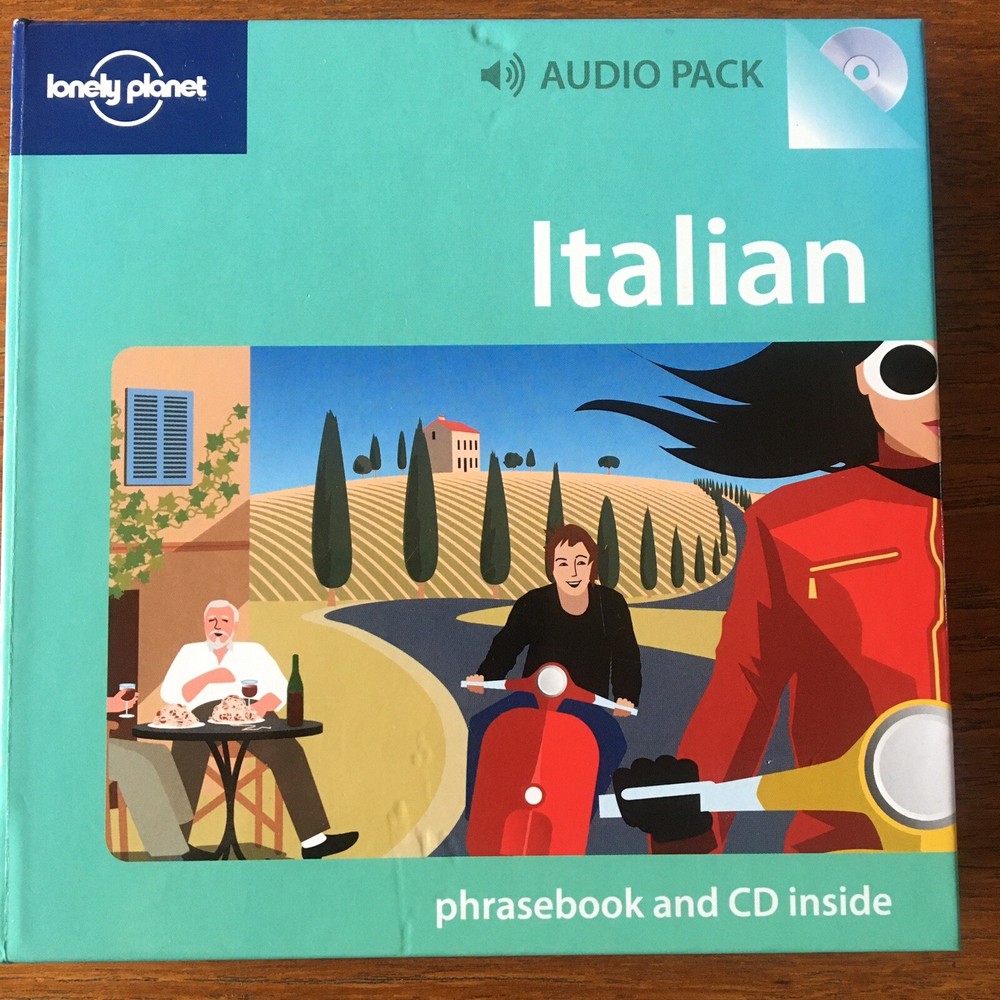 Lonely Planet Italian Phrase Book / CD Audio Pack