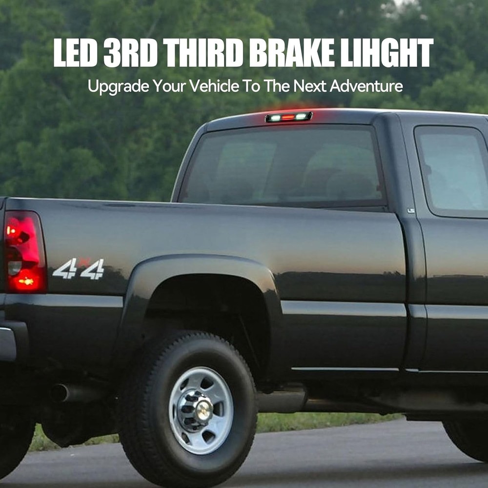 Third 3rd Brake Light, LED High Mount Stop Light for 1999-2007 Chevy Silverado G