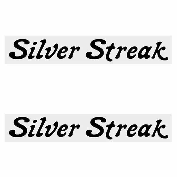 1982-83 Diamond Back - DBII Silver Streak RED - Snake decal set