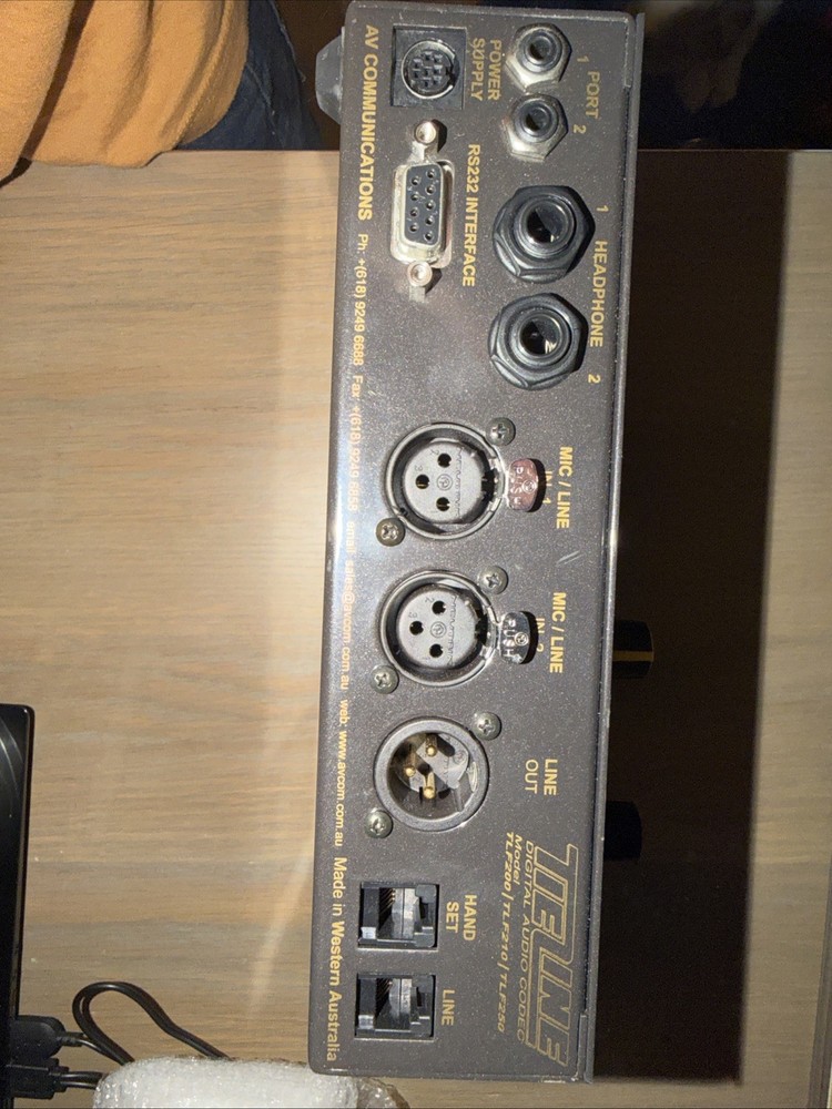 Tieline Express Model TLF200 Digital Audio Codec System