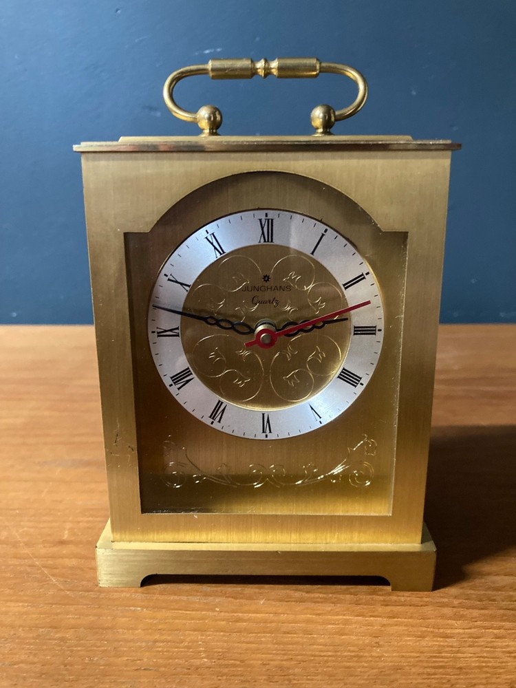 Junghans Vintage Quartz Carriage Clock in Working Order