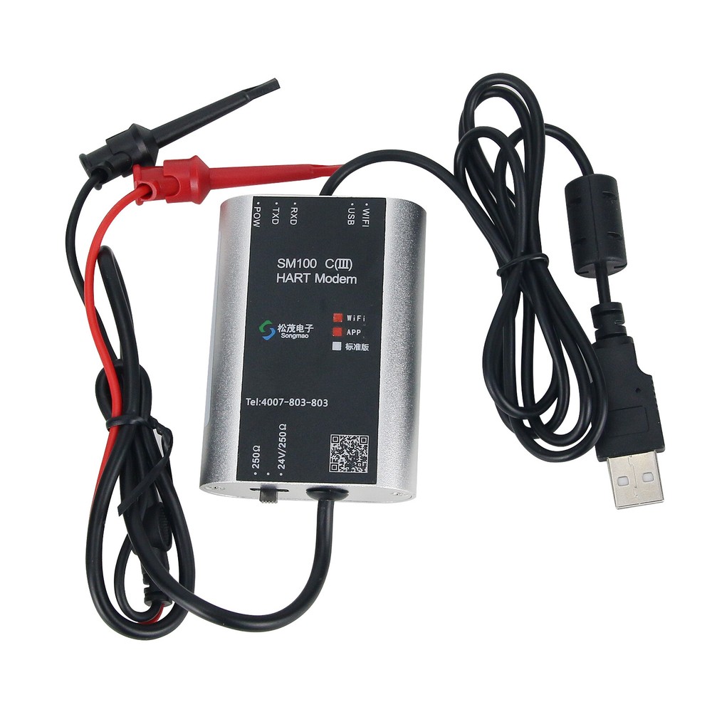 SM100-C (III) Hart Modem USB to Hart Modem HART Cat Support Mobile APP Debugging