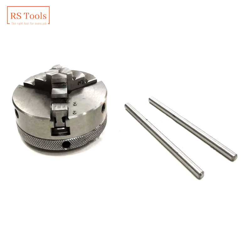 3" 75 mm Rotary Table Horizontal & Vertical + 65 mm 3 jaw self centering chuck