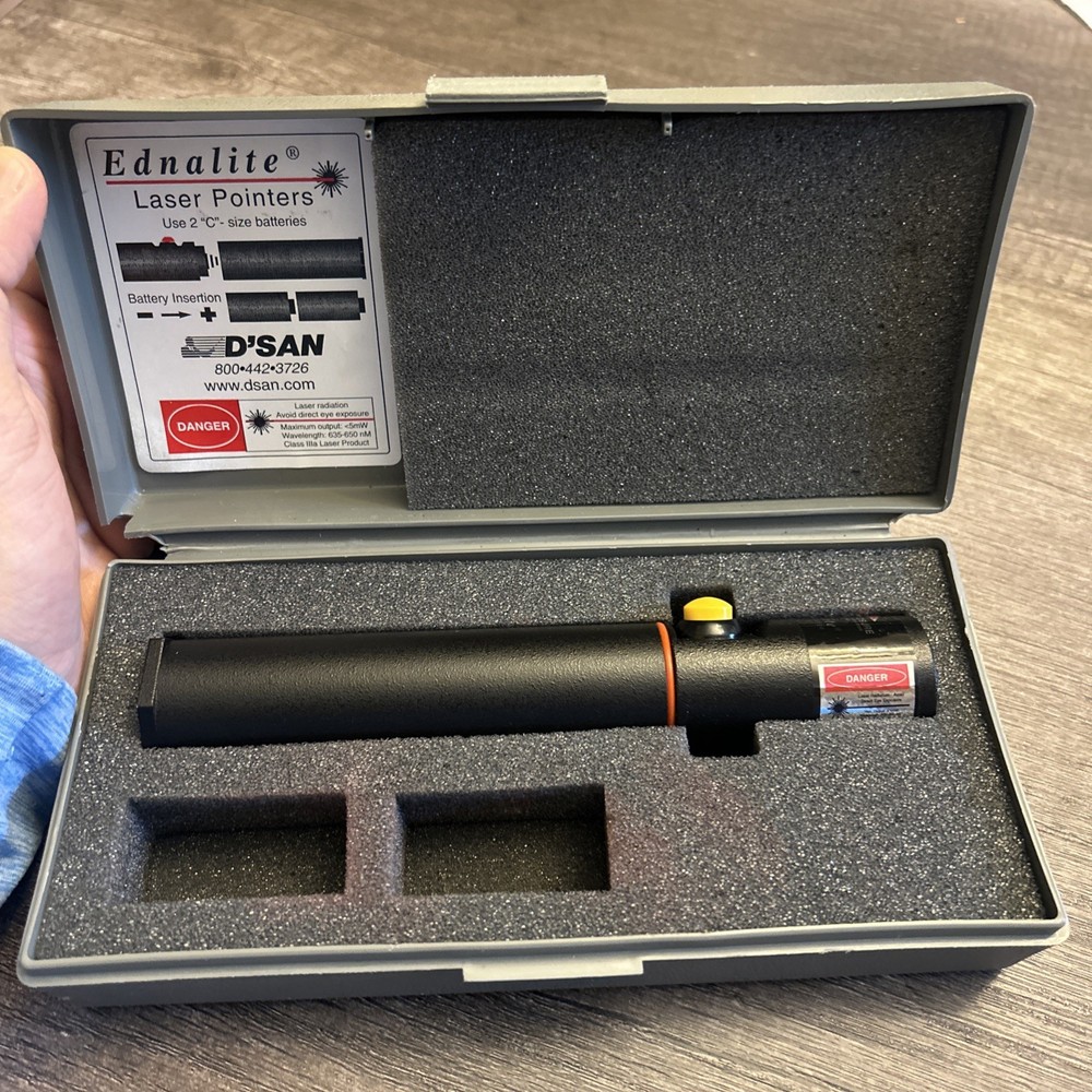 DSAN Ednalite Laser Pointer Works