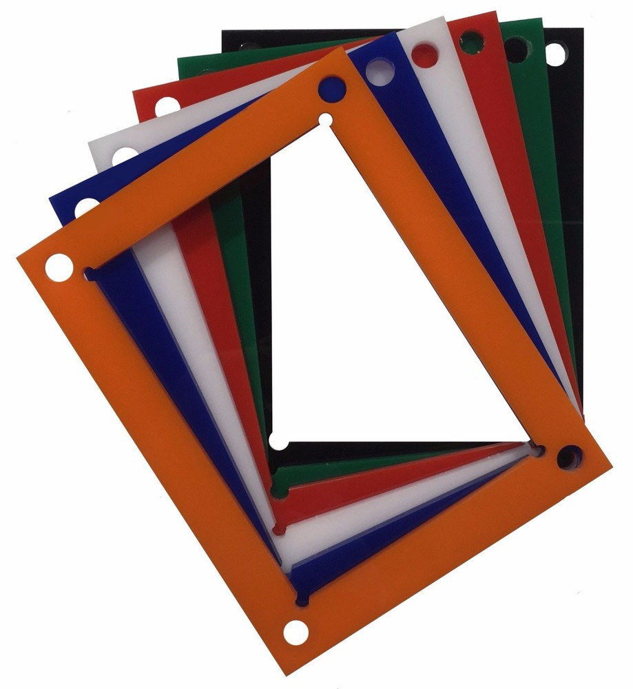 5 Fold Horizontal Topps Triple Threads Deca Booklet Card Display Case