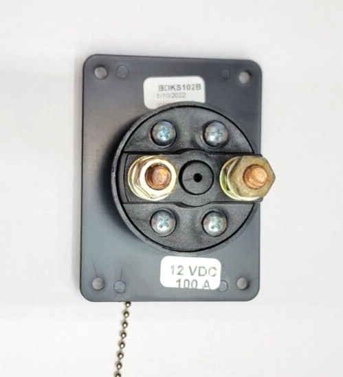 KIB BDKS102B 100A 12VDC BATTERY DISCONNECT SWITCH *D18