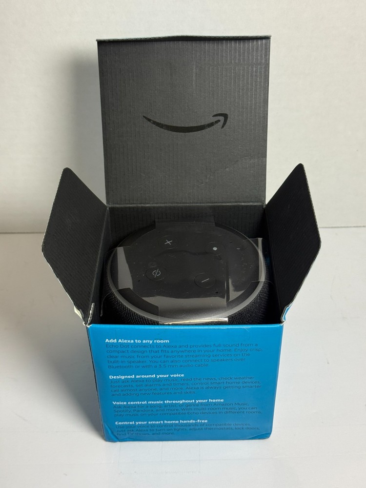 Amazon Echo Dot (3rd Generation) Smart Speaker with Alexa - Charcoal B5