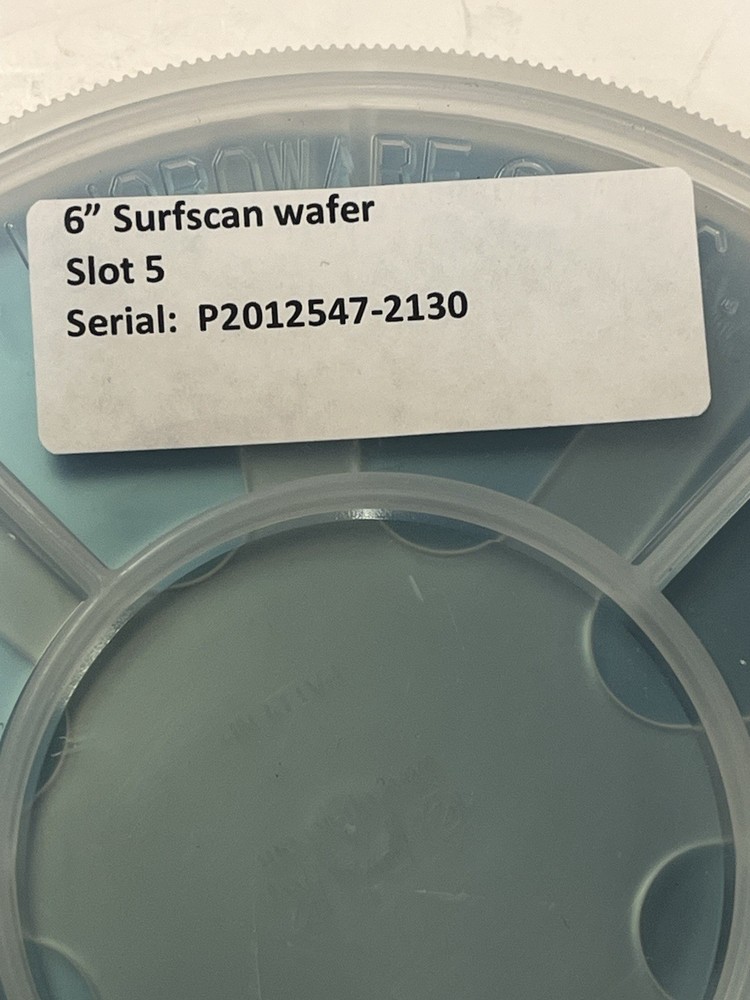 6” Surfscan Wafer