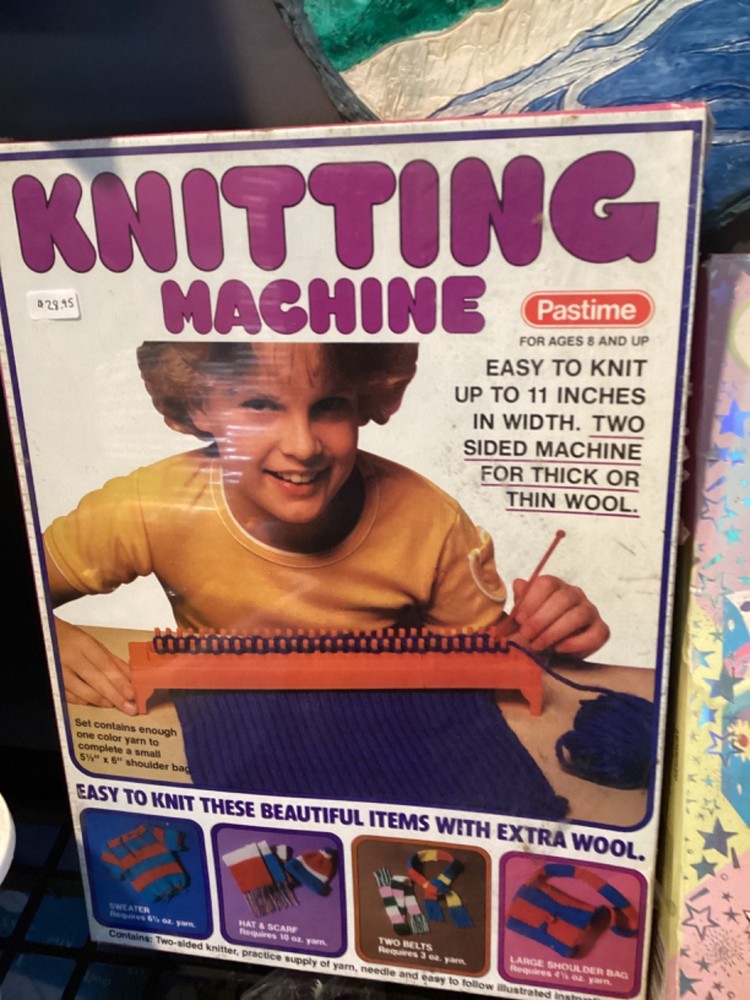 knitting machine pastime