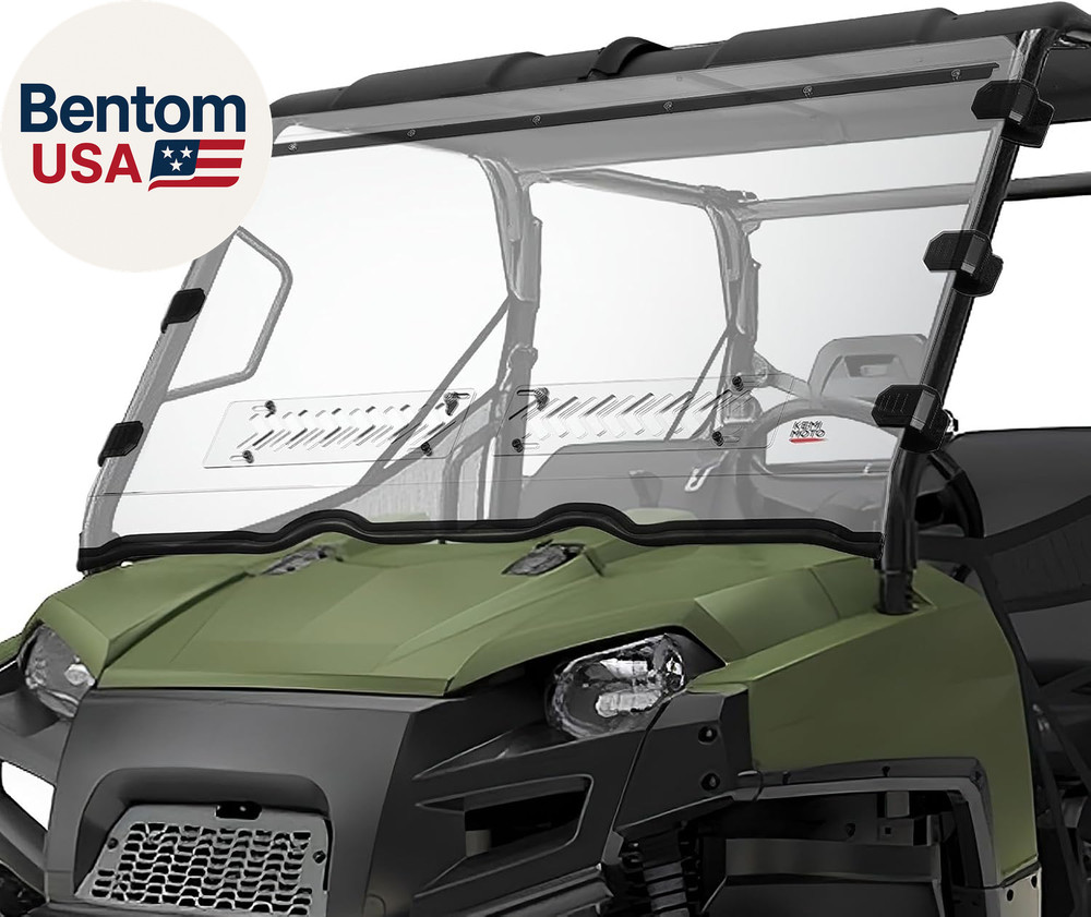 Front Vented Windshield Compatible with Ranger 800 / XP 800 / Crew 2010-2016, Ra