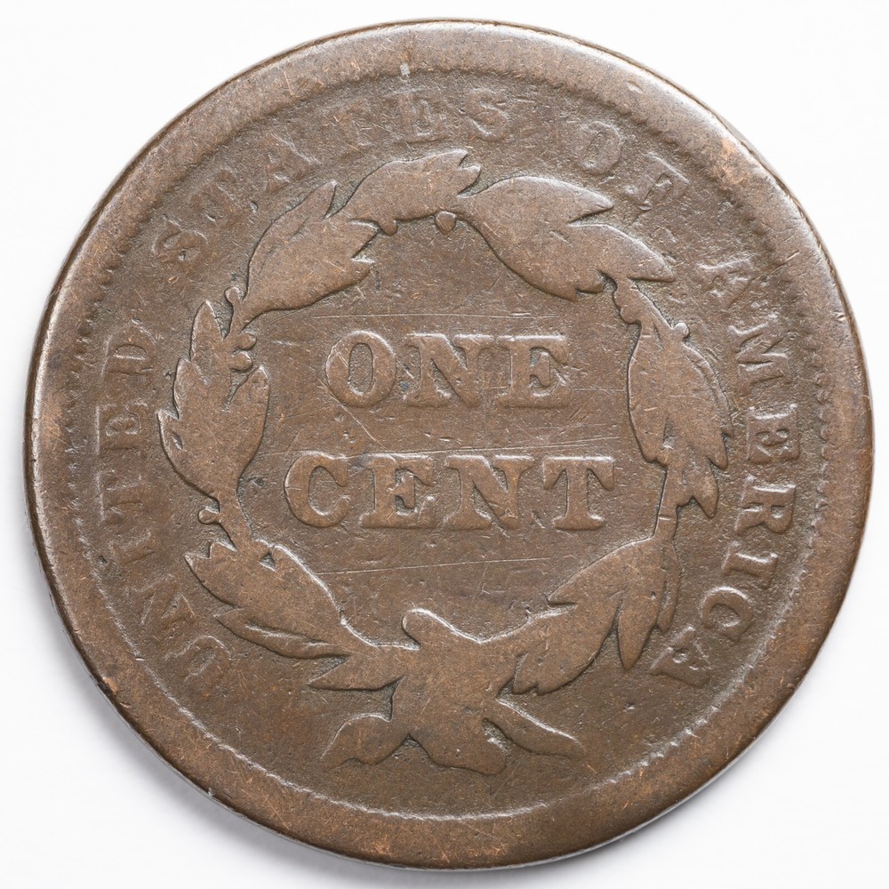 1840 Good (G) Braided Hair Large Cent
