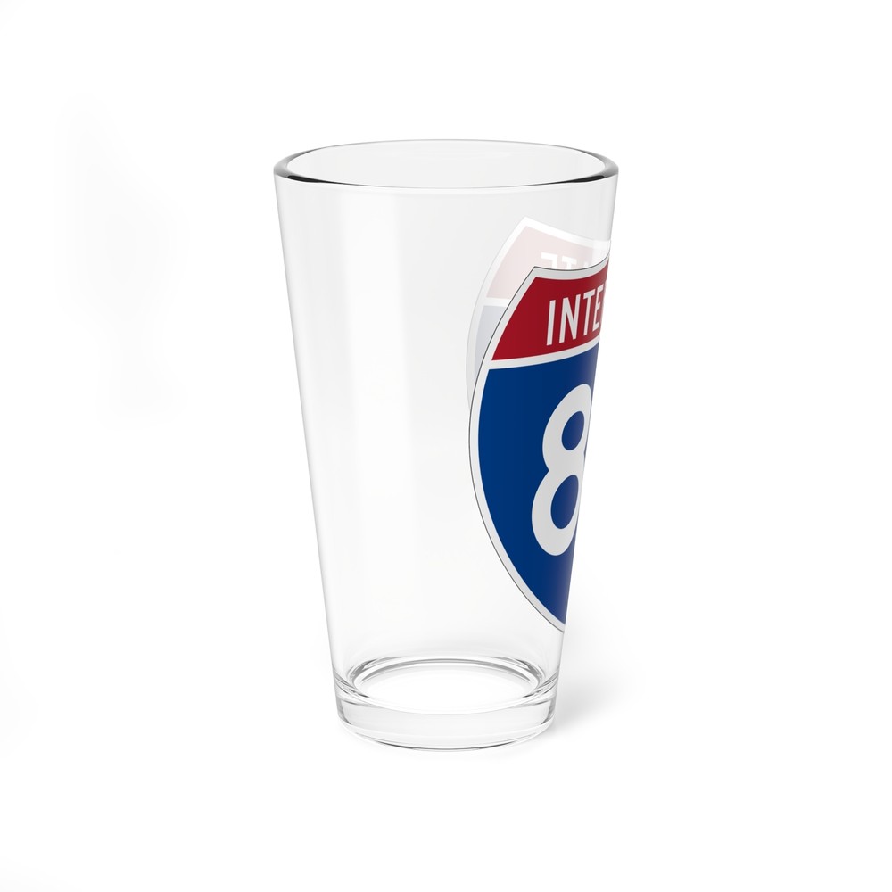 Interstate 89 (U.S. Highways) Pint Glass 16oz