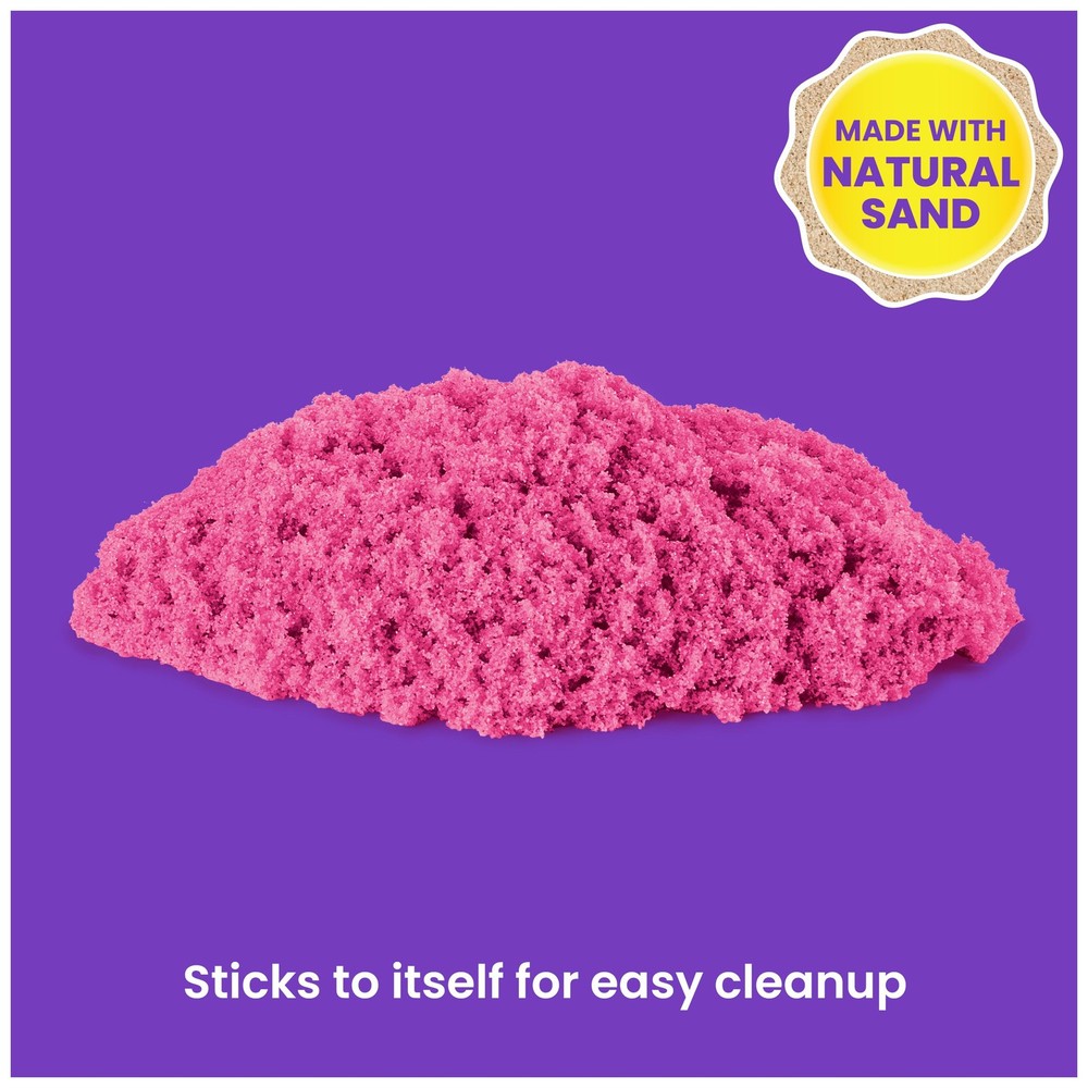 , Castle Containers 10-Color Moldable Play Sand Pack for Easter Basket Stuffe...