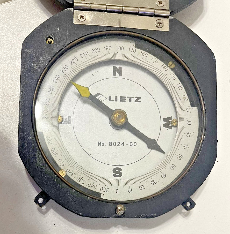 LIETZ Vintage Pocket Compass No. 8024-00