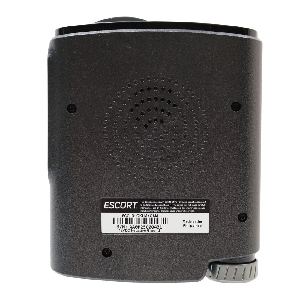 Escort MAXcam 360c Dash Camera Radar Detector