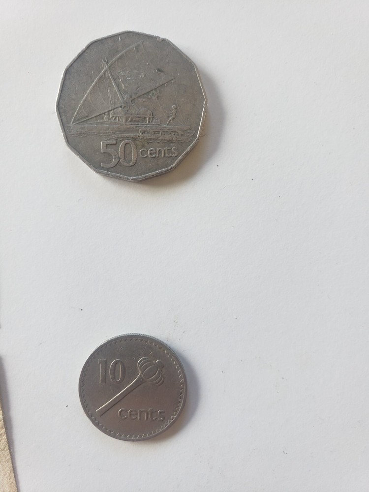 Fiji 1968-1986 notes an coins collection