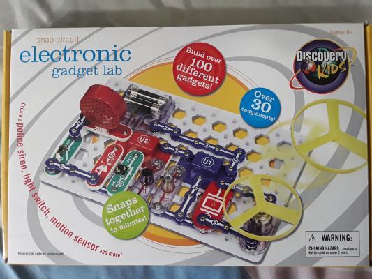 Discovery Kids Snap Circuit Electronic Gadget Lab