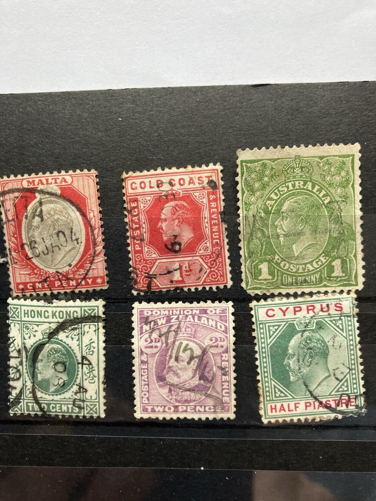 EARLY COMMONWEALTH POSTAGE STAMPS
