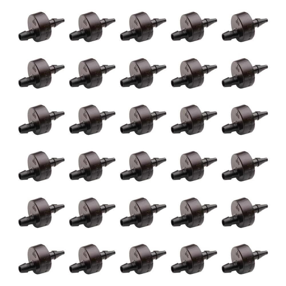 Garden Dripper 1 Gallon Per Hour, 30 Pack, Drip System, Black