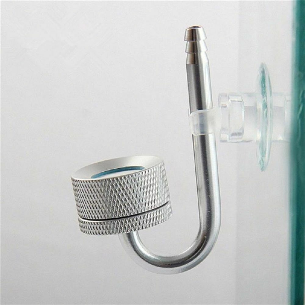 1 PC 24mm Silver Aquarium CO2 Atomizer Fish Tank Control Water Atomizer Reactor