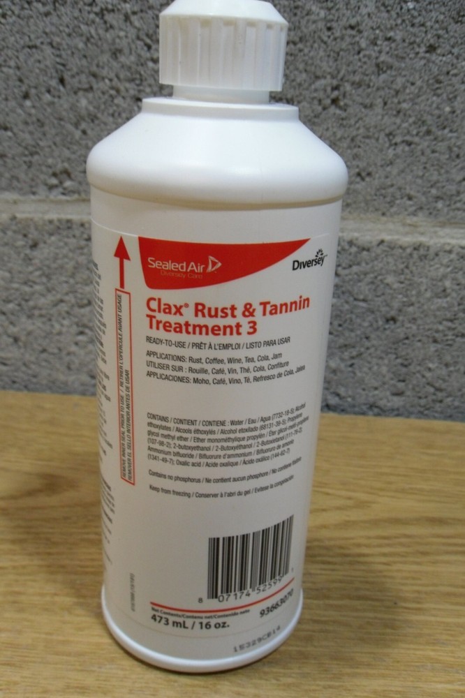 Sealed Air Clax Rust & Tannin Treatment 3