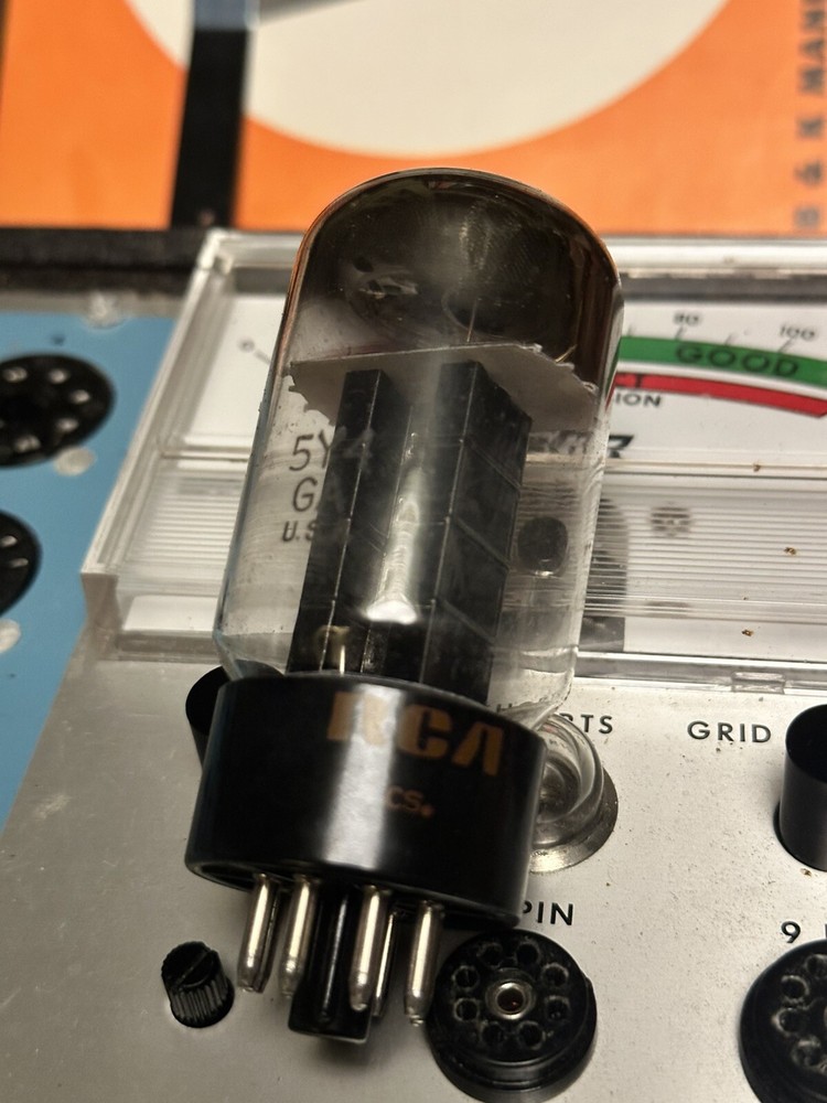 RCA 5Y4GA NOS RECTIFIER TUBE TESTED