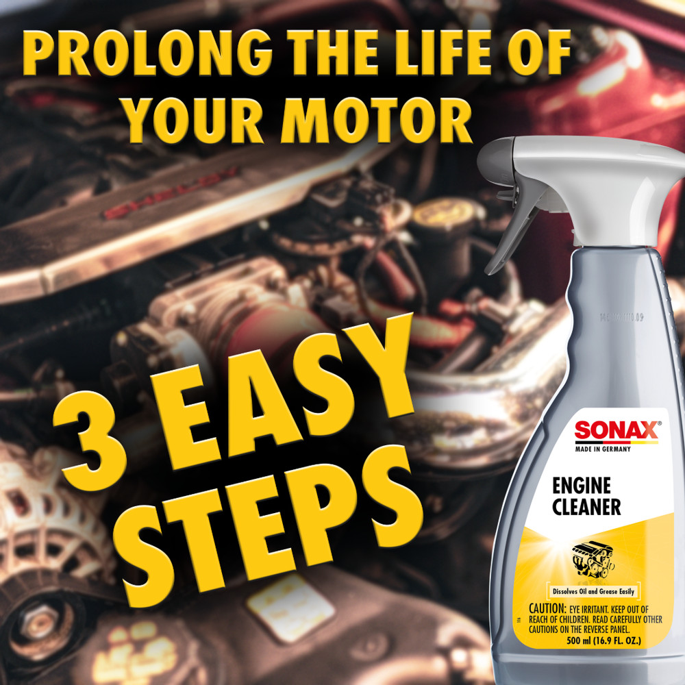 Engine Degreaser - SONAX Engine Cleaner (500 ml Spray Bottle)