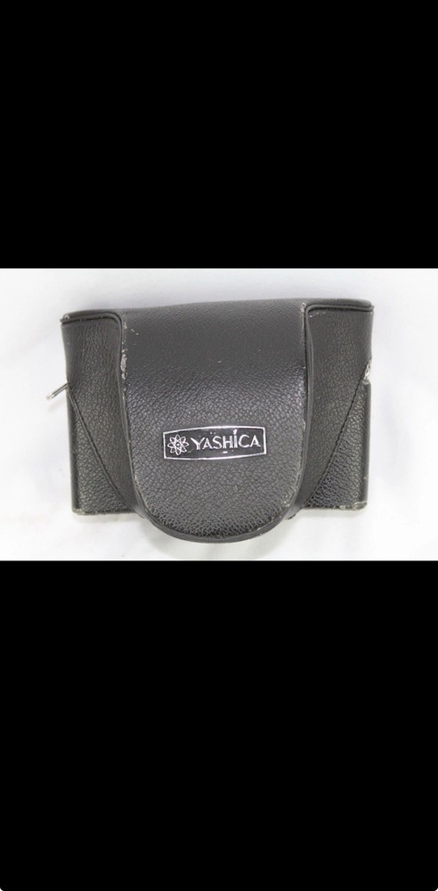 Yashica Electro 35 Vintage Black Rangefinder Camera with Case