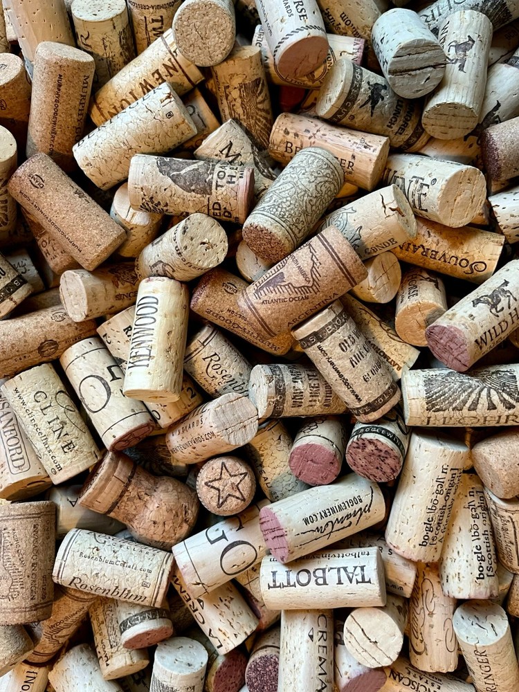 Premium Recycled Natural Wine Corks - 200 ct.