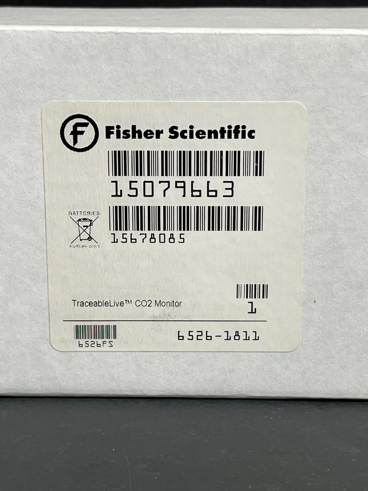 Traceable CO2 Meter WiFi Datalogger with Remote Notification