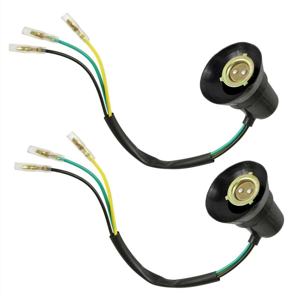 2x Headlight Socket Cord For Yamaha 2GU-84340-10-00