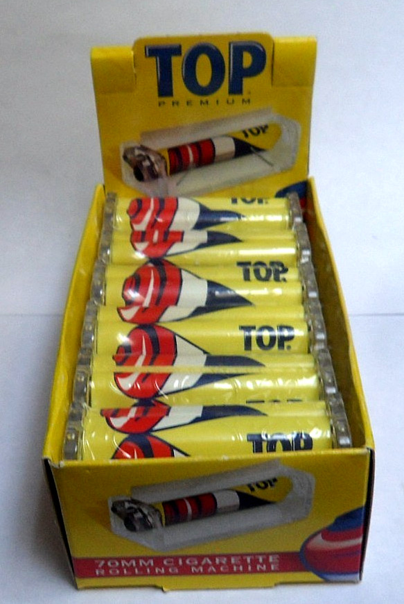 12 New Sealed Top Premium Handheld Rolling Machine Cigarette Rollers 70mm