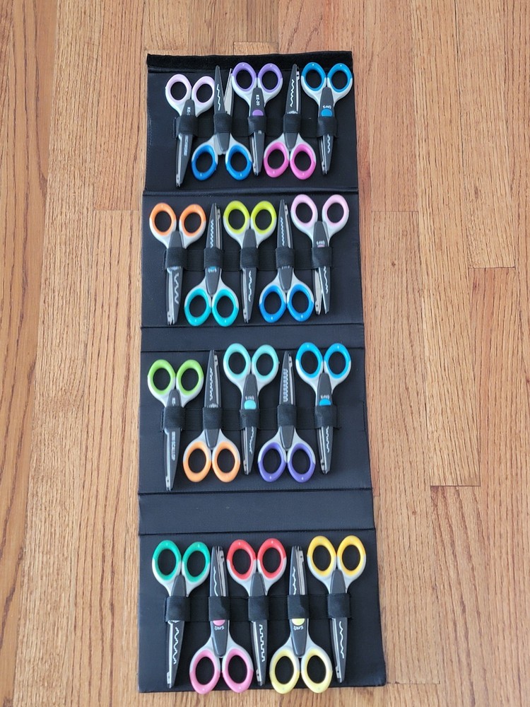 KRAFT EDGERS Scrapbook & Craft Pattern Cut Scissors 20 Piece Set