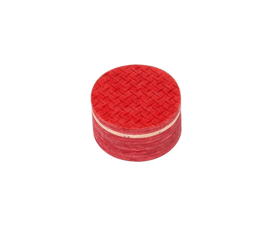 CAIDEN WARRIOR SOFT RED PLAYING TIP "S" 10 LAYER PREMIUM LEATHER NEW SHIPS FREE