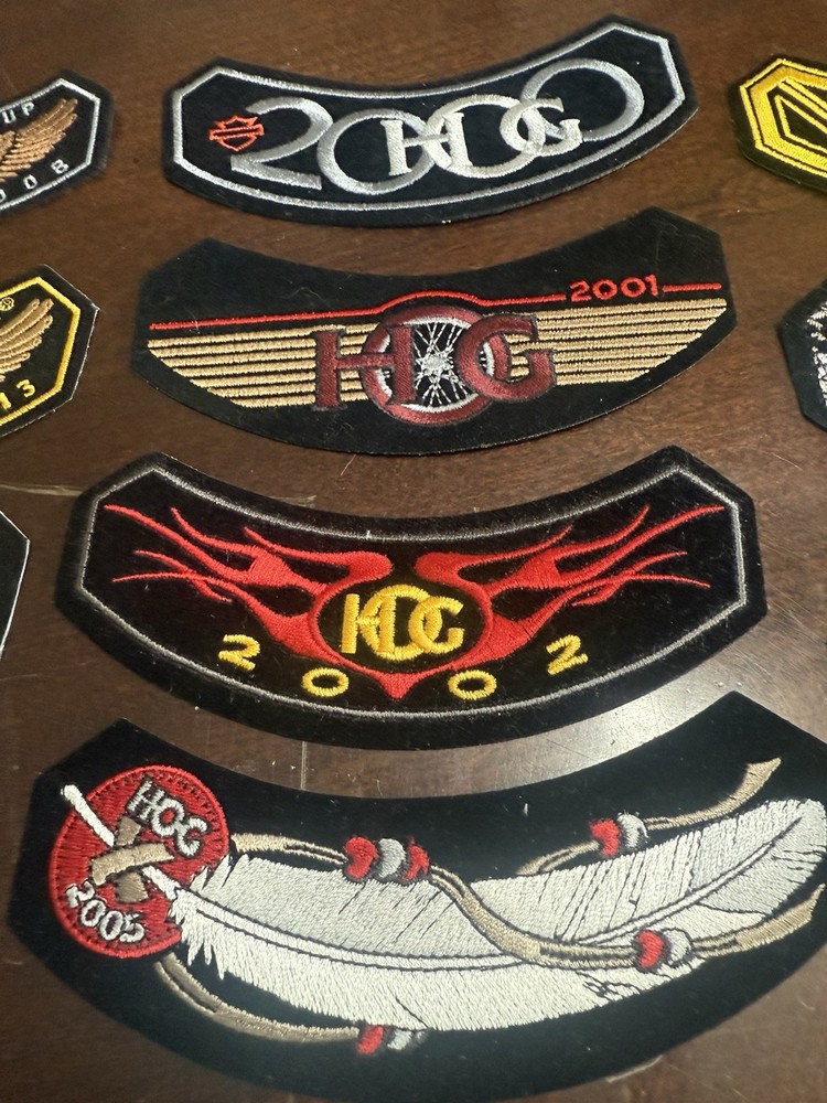 HARLEY OWNERS GROUP HOG Patch & Pin Lot Harley Davidson | 2000-2017 Incomplete
