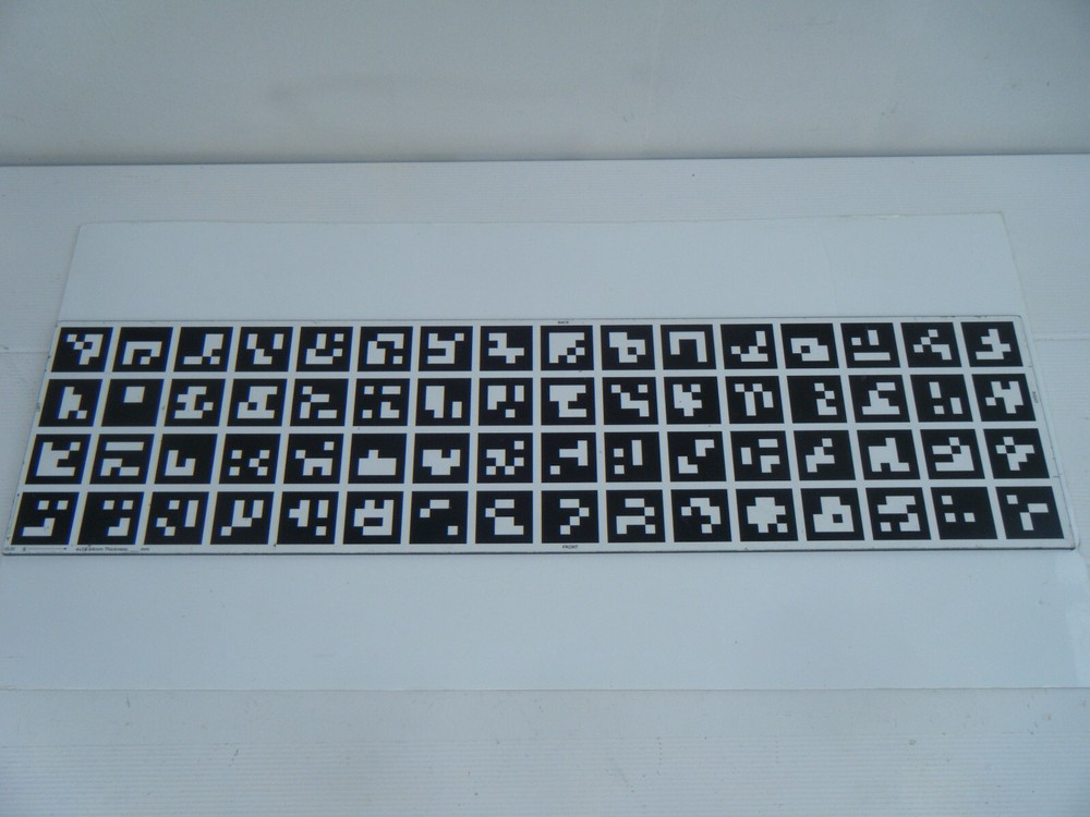 XLG 47x12 ArUco Camera Shelf Calibration Pose Estimation Augmented Reality Board