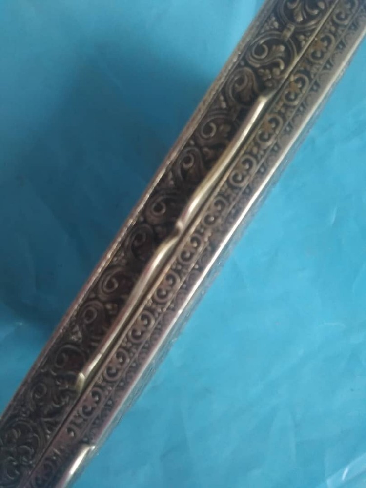 Antique Enameled Silver Box