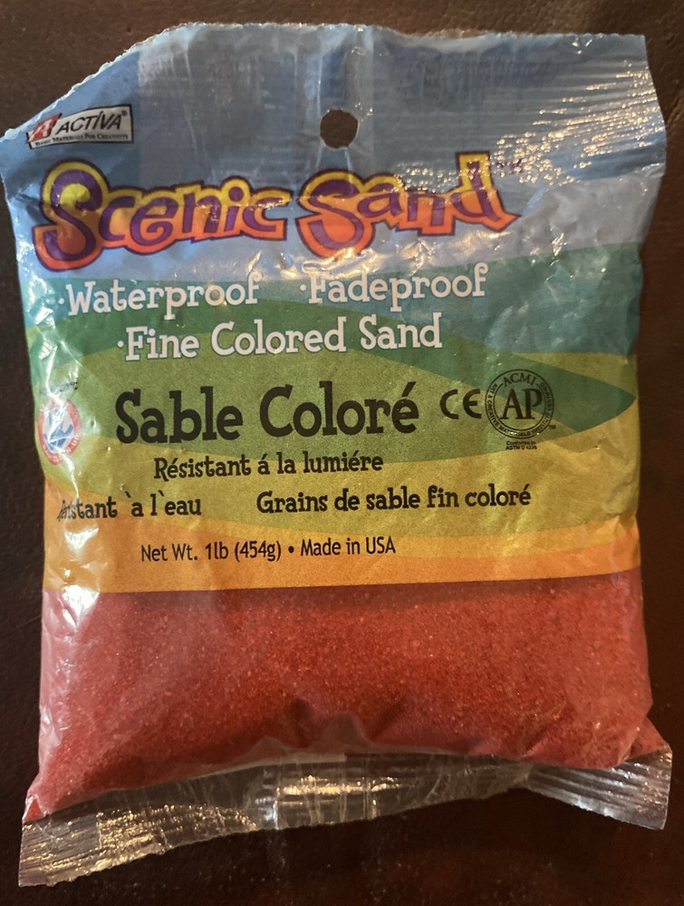 Activa Scenic Sand 1lb-Red