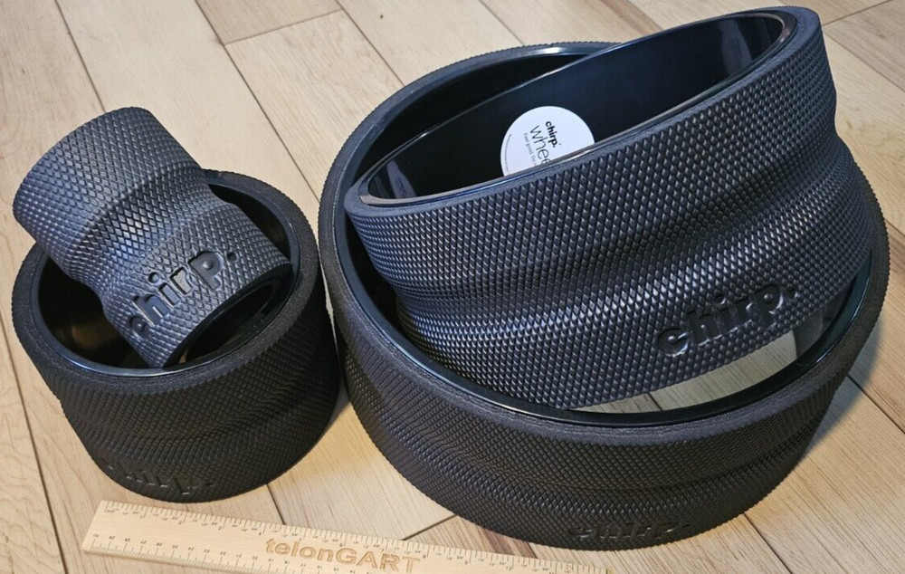 Chirp Wheel 5 Piece Bundle With Storage/Travel Case Includes Posture Corrector