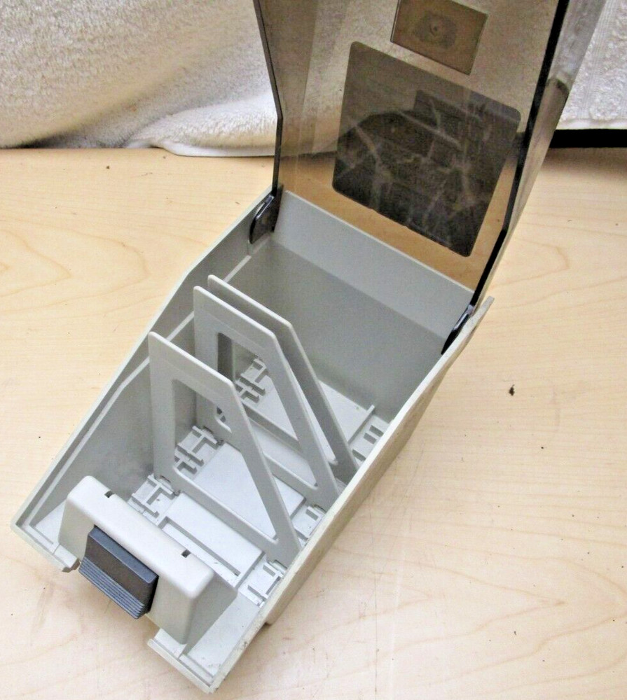 Vintage ALLSOP 3.5 Floppy Disk Software Storage Box Case