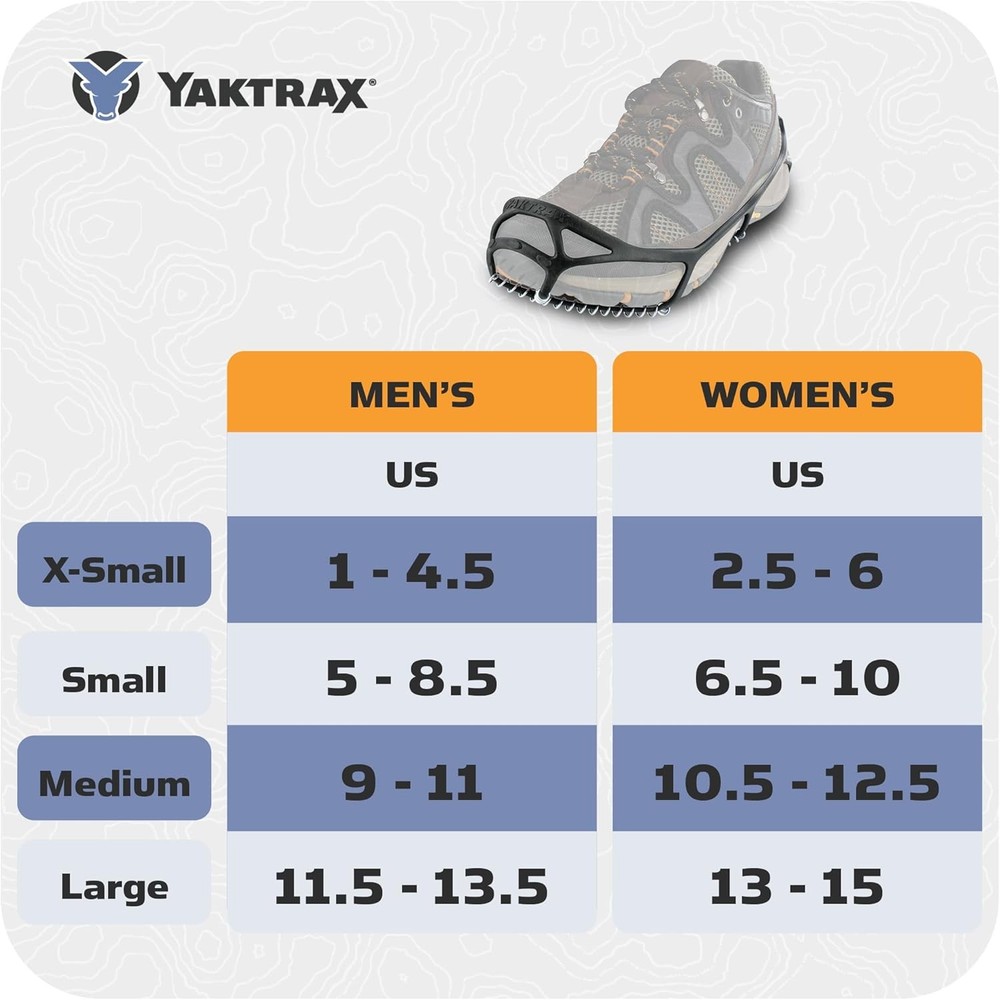 Walk Traction Cleats – 360° Grip for Ice, Snow & Multi-Terrain Surfaces – Elasti