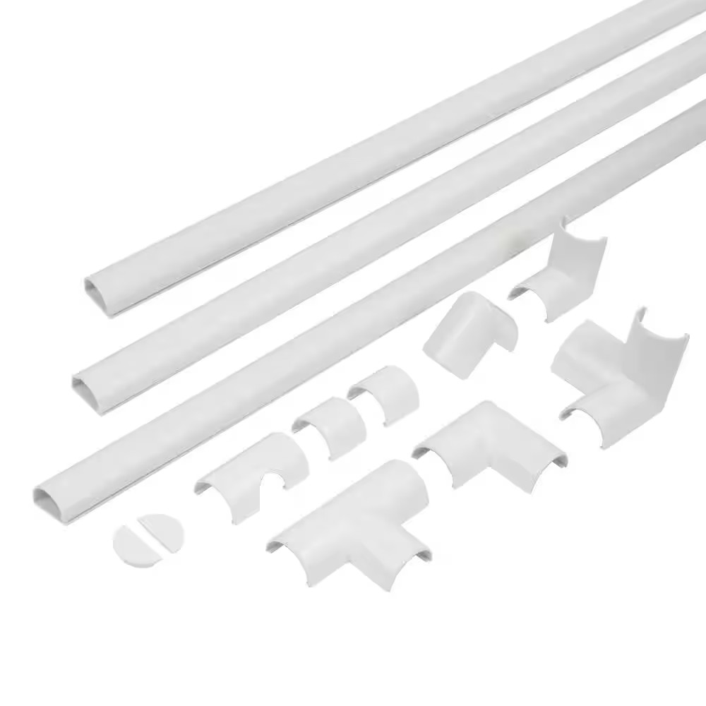 1/2 round Cord Channel Kit
