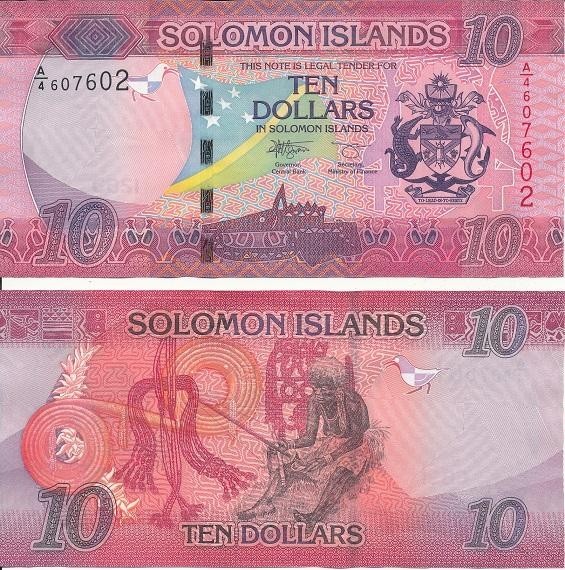 Solomon Islands - 10 Dollars 2017 ( 2022 ) UNC P. 33(2)