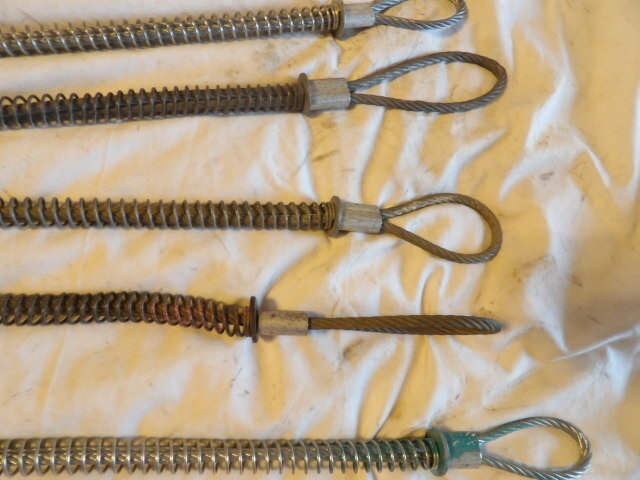 Five 36" Whip Hose Cable Protectors