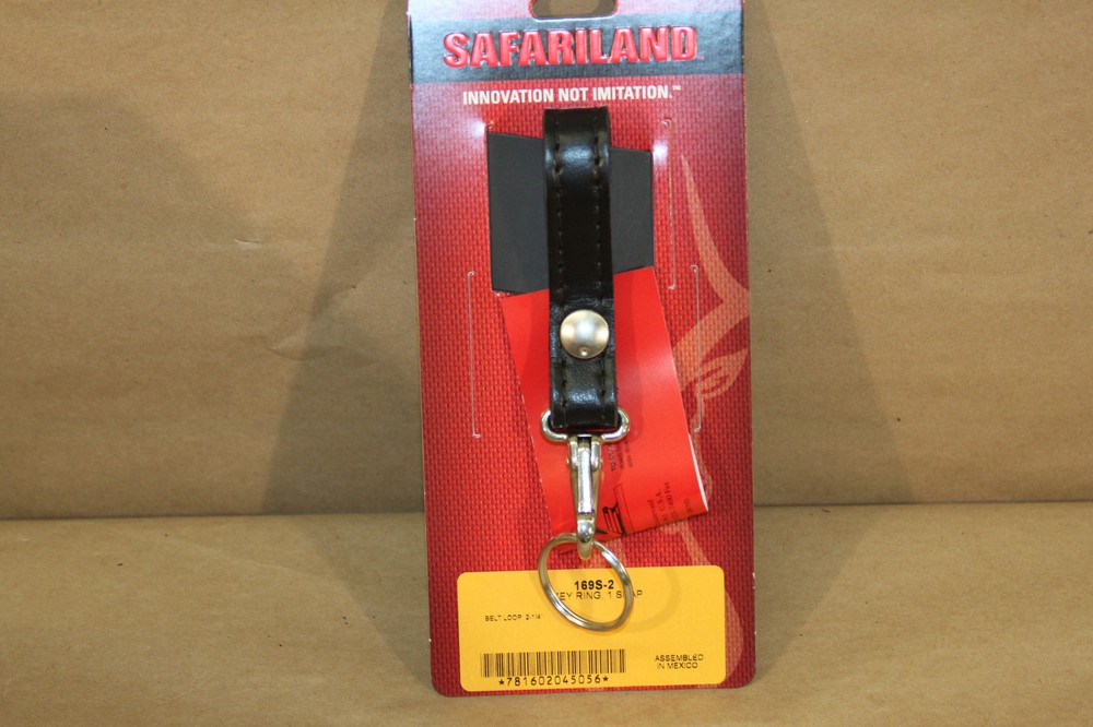 Safariland 1 snap keyring Black 169S-2