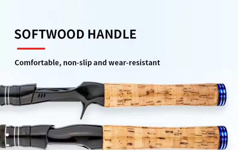 6'6" Bait casting rod 2 pc Light